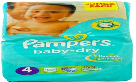 pampers 4 58