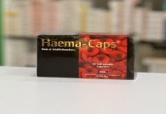 hema-caps Multivitamin capsules to replace the body with nutritional vitamins 