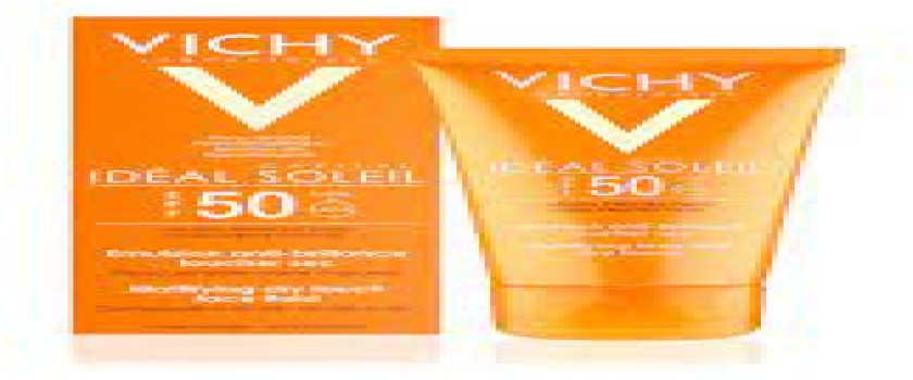 vichy ideal soleil mattifying face fluid dry touch 50ml