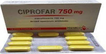 سيبروفار 750mg