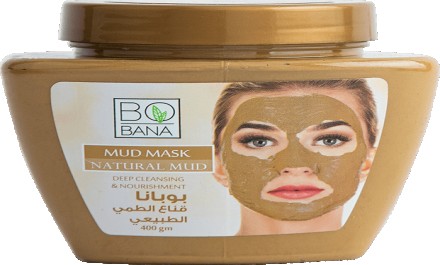 bobana natural mud mask 400g