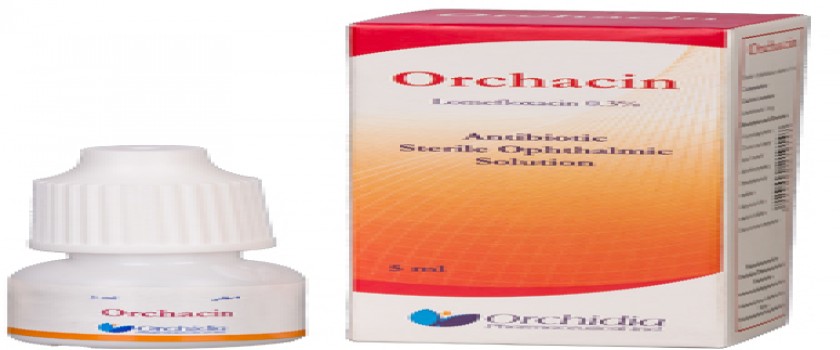 orchacin eye drops are an antibiotic to treat bacterial infections in the eye 5 ml