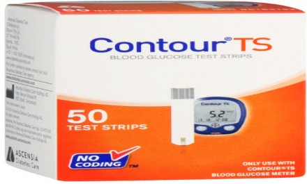 contour ts diabetic blood glucose test strips 